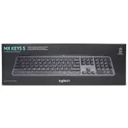 Logitech MX Keys S Advanced Wireless Illuminated Keyboard - Graphite (920-011563)