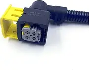 1 Set of 4-pin Automatic Rear nitrogen Particle Sensor Cable connectors, Wiring Harness 3-1418390-1 2-1418390-1(Gray,20 Pcs)