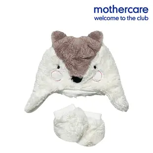 mothercare 專櫃童裝 造型狐狸帽子+手套 (6個月)