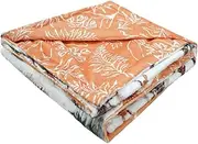 HAMPPLIES Cozy Flannel Nap Blanket for Plush Blanket with Fun Patterns for Afternoon Naps for All Seasons