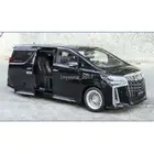 1/18 Scale Alphard MPV Model Car Diecast Toy Vehicle Toys for Kids Boys Black