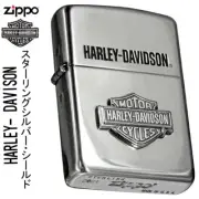 Herley Davidson Bar & shield Sterling Silver 925 Zippo MIB Rare