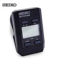 在飛比找momo購物網優惠-【SEIKO】DM51 隨身型 電子節拍器(黑色)