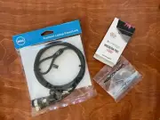 Dell Premium Laptop Keyed Lock + Compulocks Mackbook pro ledge