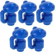 5pcs Trampoline Tube Cap Trampoline Post Cover Trampoline Parts Trampoline Pole Covers Trampoline Pole Replacement Trampoline Pole Kit Trampoline Caps for Poles re-usable
