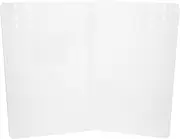 LAPYAPPE Sneeze Guard Shield Divider Panel for Desktop and Countertop Foldable Protection Barrier for Students Employees and Customers Enhance Safety and Professionalism