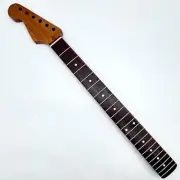 HooDoo Stratocaster Rosewood/Roasted Maple LEFTY Neck Nitro New HSN4305