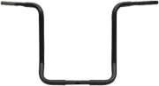 DRAG SPECIALTIES 1-1/4" Buffalo Fits Touring Handlebar - 17" - TBW - Flat Black