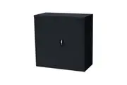 Stratco Utility 2 Door Half Height Cabinet Black