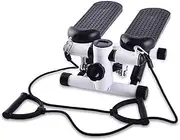 Mini-Stepper Swing Stepper Stepper Step Machine Mini Waist Fitness Twister Step Machine for Exercise with LCD Monitor Re