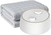 Heating Blanket, Heating Electric Blanket in Autumn and Winter, Plumbing Blanket, Plumbing Mattress Constant Temperature Heating Pad, Remote Control Function, Soft Fabric, Silent Operation,D