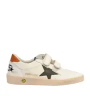 Golden Goose Kids Ball Star Touch Strap Sneakers 39 Nude