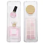 Glassware Storage Container Plastic Tray Drawer Organizer Set for Makeup