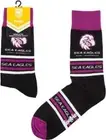 Manly Sea Eagles NRL Organic Stripe Cotton Socks
