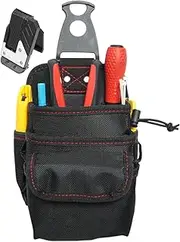 Tool Bag Belt | Ergonomic Tool Belt Pouch | Waterproof Heavy-Duty Adjustable Fanny Pack for Maintenance Garden Repair Home Professional Use Electrical Work Construction
