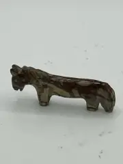 Zuni Horse Pony Fetish by Jeff Yunie Zebra Stone F 6320