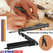 Multi-function Scribing Tool DIY Woodworking Scribe Gauge Scriber Line Maker NEW