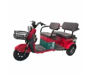 Eeeza 600W 60V 20Ah Electric Tricycle - Red