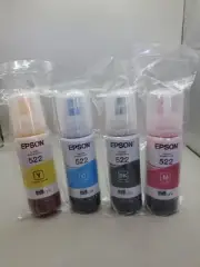 Genuine Epson 522 Ink Bottles 4 Pack