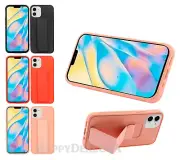 For Apple iPhone 12 Mini Multi-Function Impact Cover Case Hand Grip Strap Stand