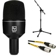 Electro-Voice ND68 Supercardioid Dynamic Bass Drum Microphone with Stand and