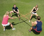 4 Way - 4 Person Tug of War Rope