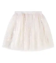 [Bonpoint] Bonpoint Sequined skirt Y 14 pink