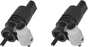 2X 67127388349 Windshield Washer Pump Motor Compatible With BMW X1 X2 X3 X4 X5 F15 F39 F45 F46 F49 F85 2014-2016 Centrifugal Pump