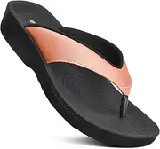 [AEROTHOTIC] Women's Comfortable Arch Support Summer Orthotic Flip Flops Sandals