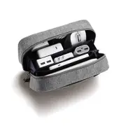 エレコム Elecom BMA-GP14GY Gadget Pouch Large Capacity Storage Type Gadget Case