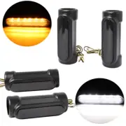 Highway Guard Crash Bar Switchback Driving Lights DRL Turn Signal LED For Harley