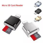Mini Micro SD TF Card Reader Adapter for iPad iPhone 14 Pro Max 13 12 11 X 8 7