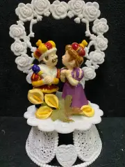 You are the Queen Wedding Cake Topper King Princess Prince Bride Groom top Crown
