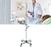 LED Examination Lamp, Mobile Surgical Examination Light Lamp Cold Light Source White Light Floor Stand Type Surgical Light for Gynaecology, Outpatient, Stomatology