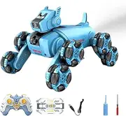 Robotic Dog | 8WD Gesture Sensing Stunt Robot Dog | Climbing Puppy, RC Car Toys, Interactive Electronic Pets for Birthday Holidays Christmas Easter
