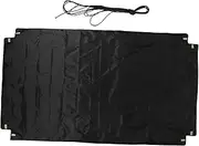 CLISPEED Utility Trailer Cover Oxford Fabric Tricycle Shade for Outdoor Protection Weatherproof Truck Bed Tarp Efficient Setup for Busy Logistics and Safe Storage
