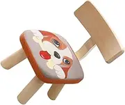 iplusmile Back Stool with Puppy Pattern Fall Design Safe Seating for Comfortable Support for Posture for Home Use and Playtime