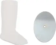 ERINGOGO 1pc Plastic Foot Mold Socks Plastic Feet Molds Feet Molds Plastic Socks Holder Socks Display Stands Socks Filler Socks Supports White