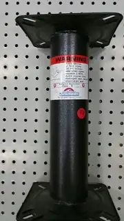 Springfield Fixed Height 13" Economy Boat Pedestal Powder Coated Grey 1561106