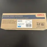 Oki Okidata Cyan Toner Cartridge C5500 / C5650 / C5800 43381902