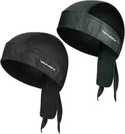 [YANIKY] Do Rags Bandana Cap Men Women Sun Protection Quick Drying Cycling Cap Summer Hat