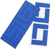 BESTOYARD 8pcs Shaped Non Slip Floor Marking Tapes for Safety and Visibility High Traffic Areas Wear Resistant Location Markers for Workplaces and
