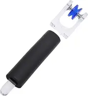 Foil Crimper Burnisher Hand Tool,Achieve Smooth Edges,Aluminum Foil Crimper Cleaning and Polishing Tool Pressure Adjustable For Home Glass Decor