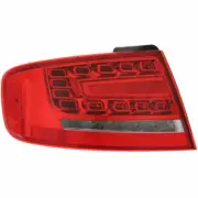 For Audi A4/S4 09-12 Left Rear Brake Taillight Taillamp Outer Led Sedan S4 10-12