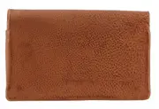 Pierre Cardin Ladies Womens Genuine Leather Bi-Fold RFID Purse Wallet - Cognac