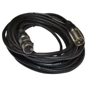 25 Feet 3-pin Cable Patch Cords XLR M to XLR F for Audio Technica Microphones