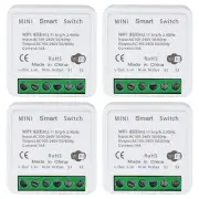 WiFi Smart Switch Light Switch, Compatible with Alexa/Google Home, APP Remote...