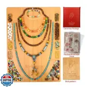 Enrichoice Bamboo Combo Beading Board for Necklace Design Board Jewelry Desig