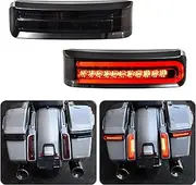 VEISUTOR LED Saddlebag Tail Light for CVO Road Street Glide 2023-2025, Side Luggage Run Brake Turn Signal Lamp LED Tail Light for Harley FLHX FLTRX FLTRXSTSE 2024-2025