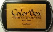 ClearSnap ColorBox Full Size Pigment Ink Inkpad Sunflower